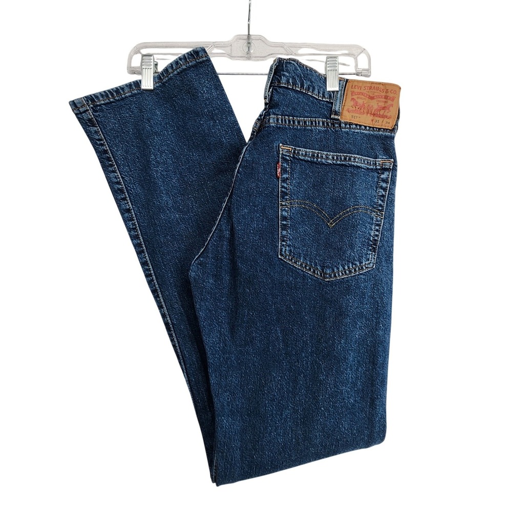 Levis 31x34 Blue 517 Bootcut Jeans Mens Denim Western Cowboy Workwear Americana